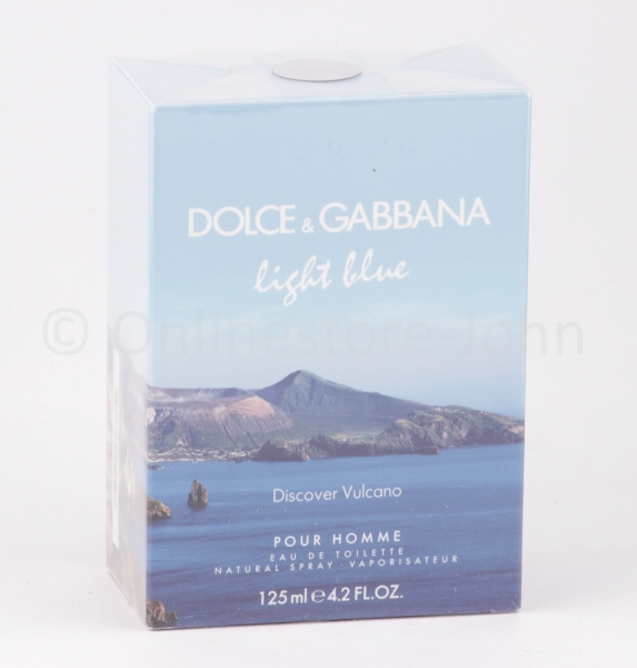 Dolce & Gabbana - Light Blue pour Homme Discover Vulcano - 125ml EDT Eau de Toilette