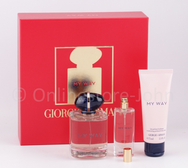Emporio Armani - My Way Set - 90ml + 15ml EDP + 75ml perfumed Body Lotion