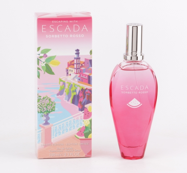 Escada - Escaping with Escada - Sorbetto Rosso - 100ml EDT Eau de Toilette