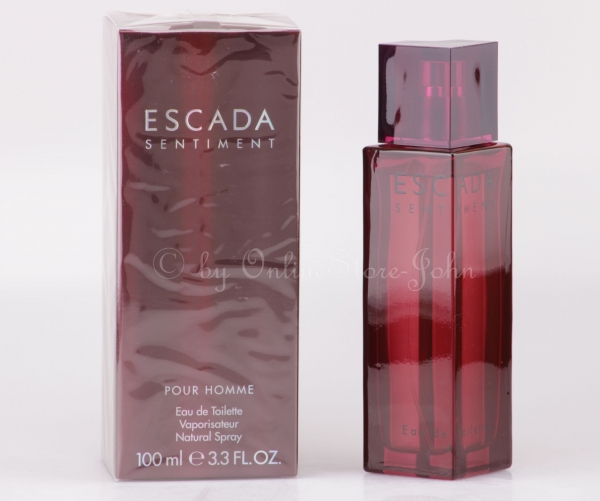 Escada - Sentiment pour Homme - 100ml EDT Eau de Toilette