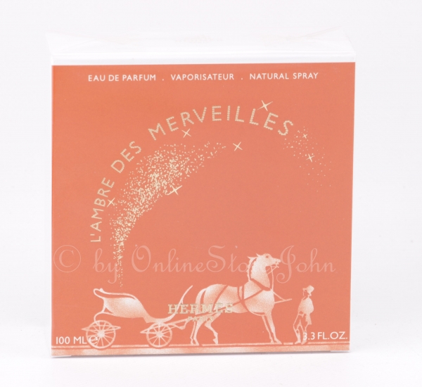 Hermes - L'Ambre des Merveilles - 100ml EDP Eau de Parfum