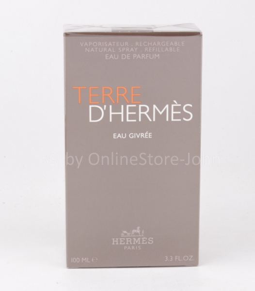 Hermes - TERRE d'Hermes Eau Givree - 100ml EDP Eau de Parfum