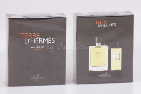 Hermes - TERRE d'Hermes Eau Intense Vetiver Set - 100ml EDP + 80ml Shower Gel