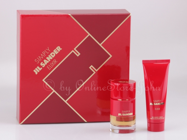 Jil Sander - Simply Elixir Set - 40ml EDP + 75ml Body Cream