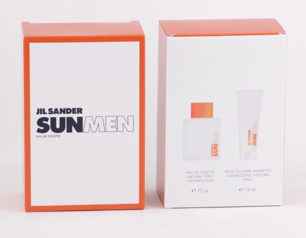 Jil Sander - Sun for Men Set - 75ml EDT + 75ml Showergel