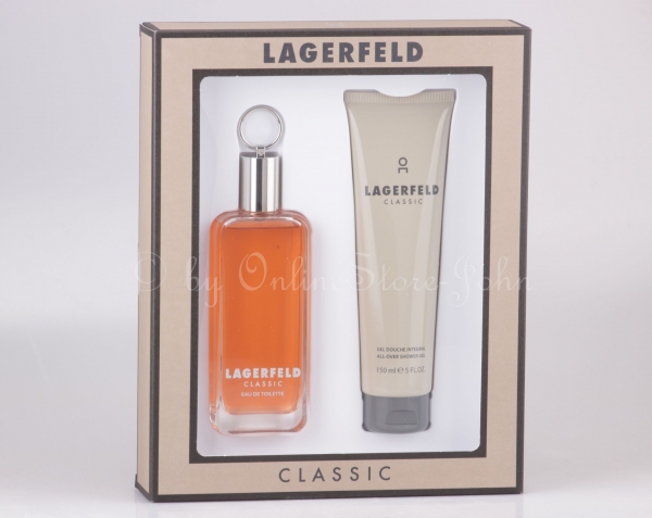 Lagerfeld - Classic Set - 150ml EDT + 150ml Shower Gel