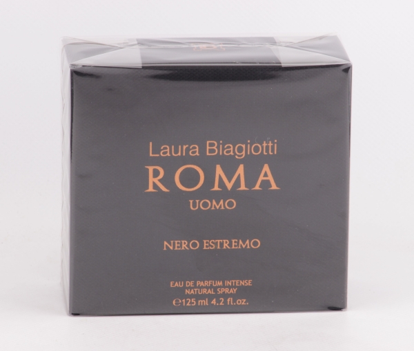 Laura Biagiotti - Roma Uomo Nero Estremo - 125ml EDP Eau de Parfum