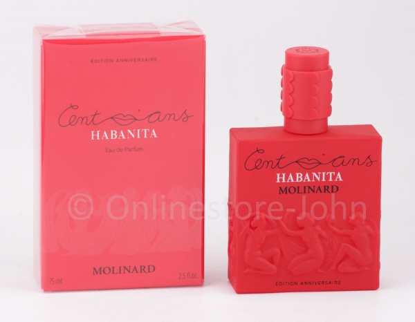 Molinard - Habanita Edition Anniversaire - 75ml EDP Eau de Parfum