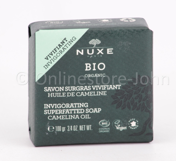 Nuxe - Bio Organic - Invigorating Superfatted Soap - 100g RŸckfettende Seife