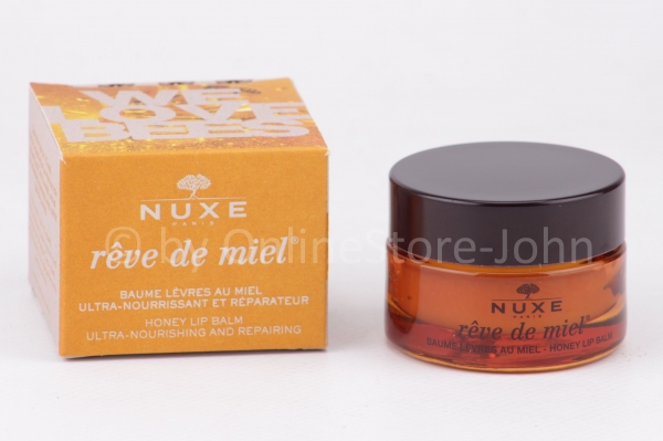 Nuxe - Reve de Miel - Honey Lip Balm 15g - We Love Bees Edition